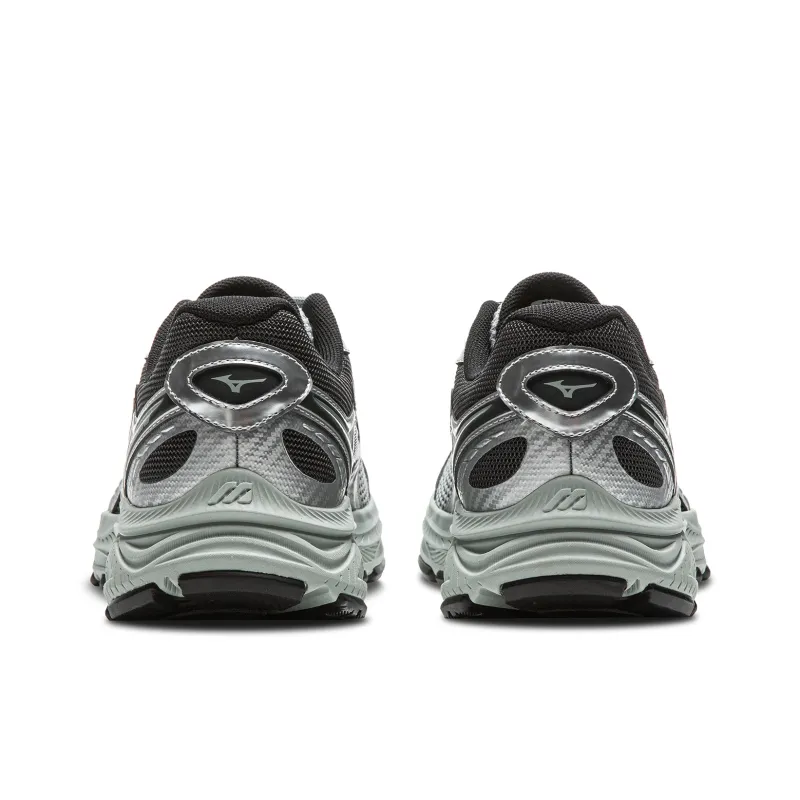 Mizuno RACER V2 Cushioning, Abrasion Resistant, Lightweight, And Breathable Low Top Running Shoes Unisex Silver-4