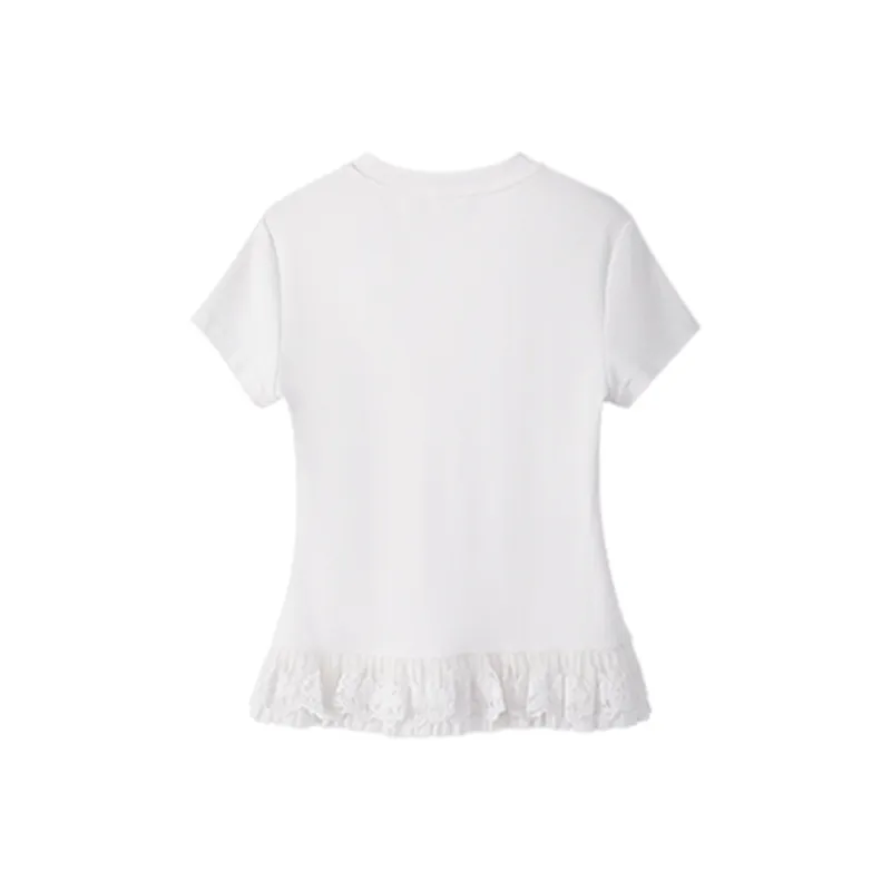 RTNH T Shirts Women's White-1
