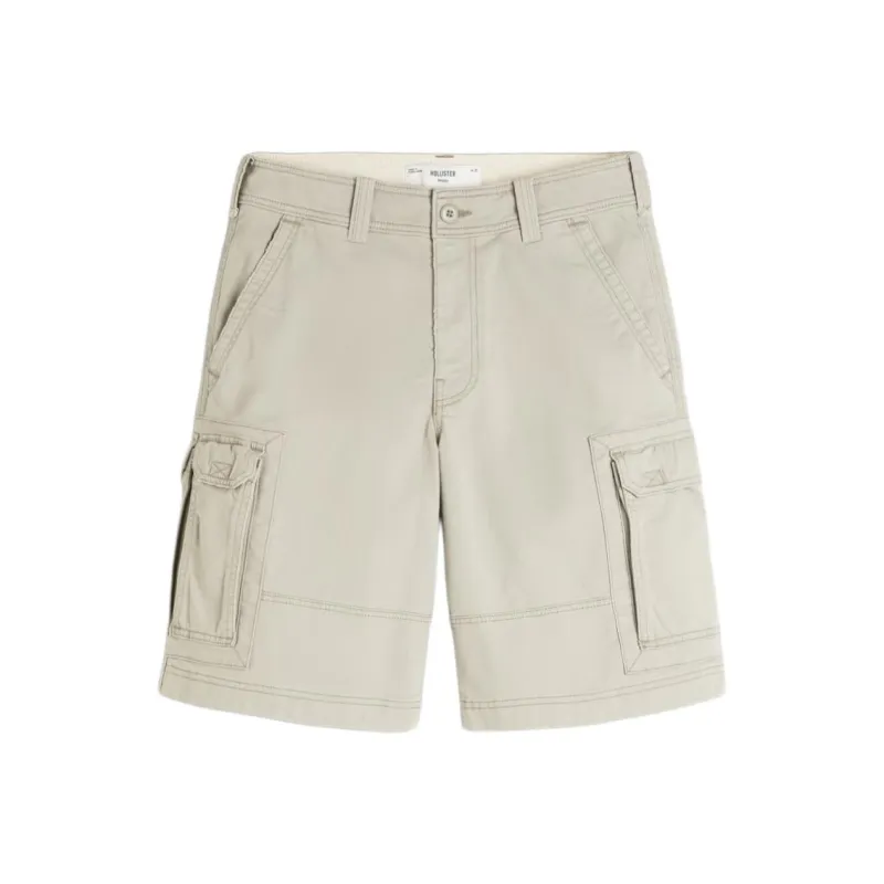 Hollister Cargo Shorts Men's Camel-0