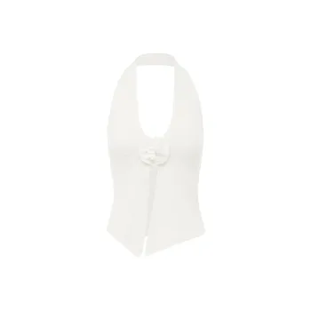 With Jean Tank Tops Women's Off White/White