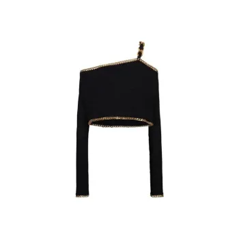 BALMAIN SS22 Sweater Women's Black