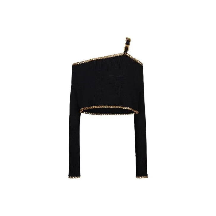 BALMAIN SS22 Sweater Women's Black-0
