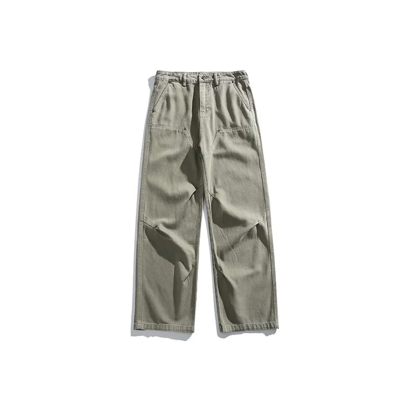 Dme Jeans Unisex Pea Green-0