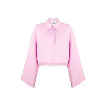 NANUSHKA Crop Tops Women's Pink