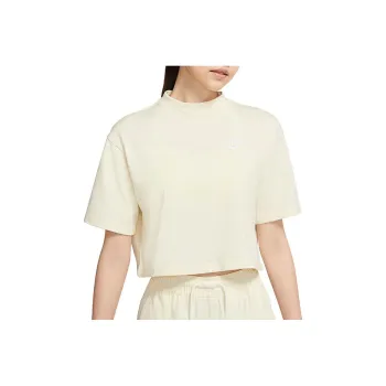 Nike Crop Tops Women's Yellow