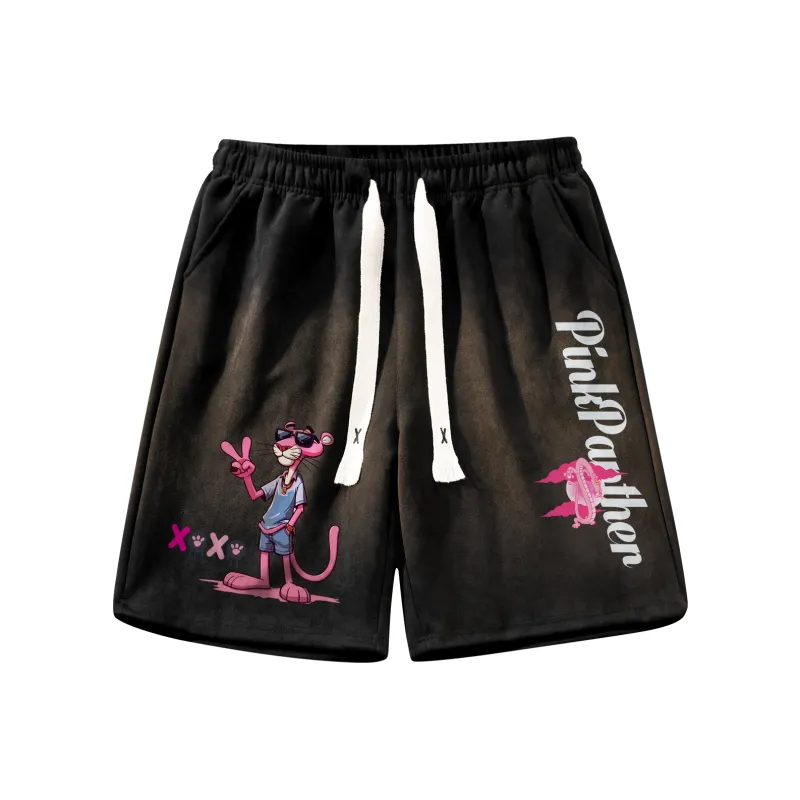 PINK PANTHER Casual Shorts Unisex-4