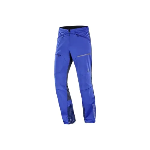 SALOMON Ski Pants Men Purple
