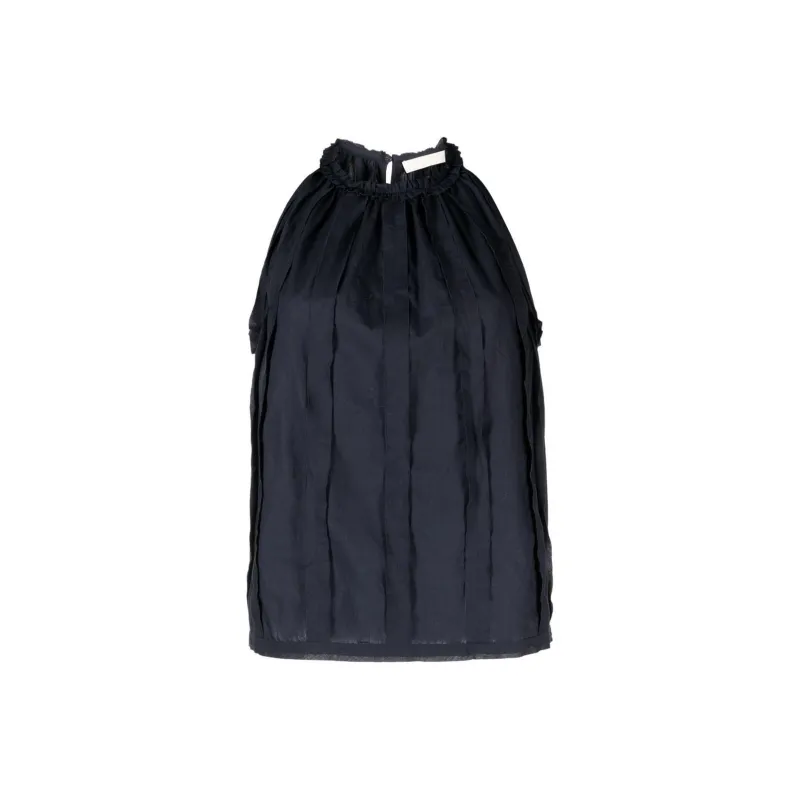 Ulla Johnson Juliette Pintuck-detail Cotton Blouse-0