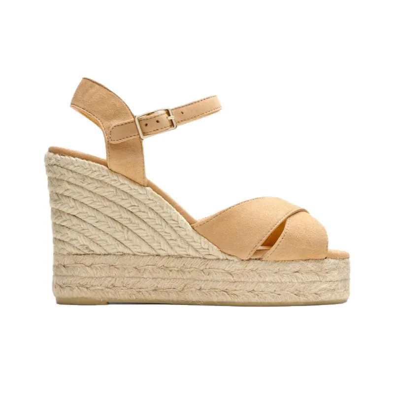 Castañer BLAUDELL One Strap Sandals 11cm Women's Tan-1