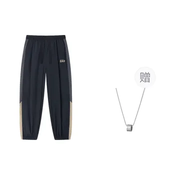 GAP Casual Pants Men's Black+Necklace