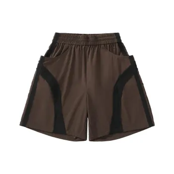 Crying Center Casual Shorts Men's Brown