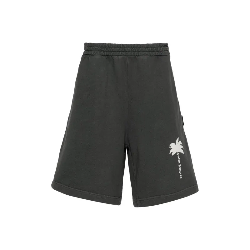 PALM ANGELS The Palm Sweatshort-0
