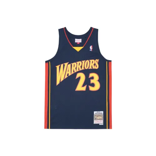 Mitchell Ness 'NBA Golden State Warriors 2002 Jason Richardson' Jersey Vest Top