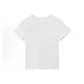 White[Regular Shoulder Small Crew Neck]