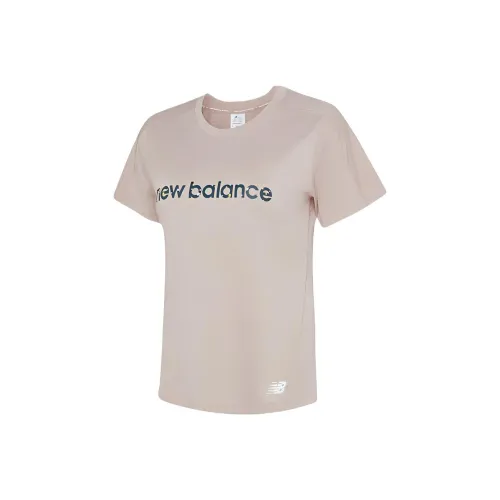 New Balance T-Shirts Women's Pink