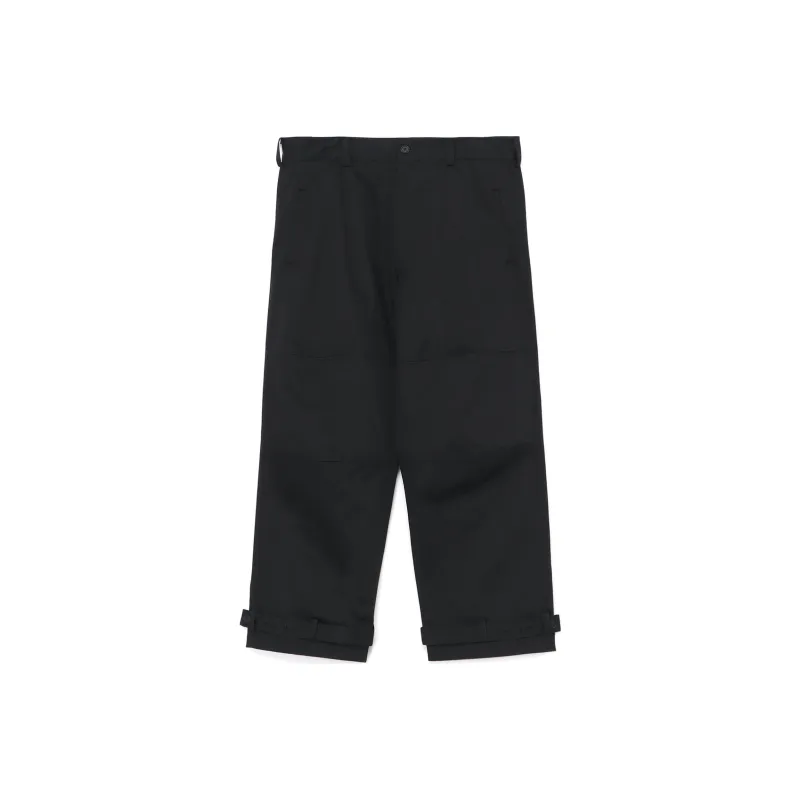 Yohji Yamamoto Casual Pants Unisex Black-0