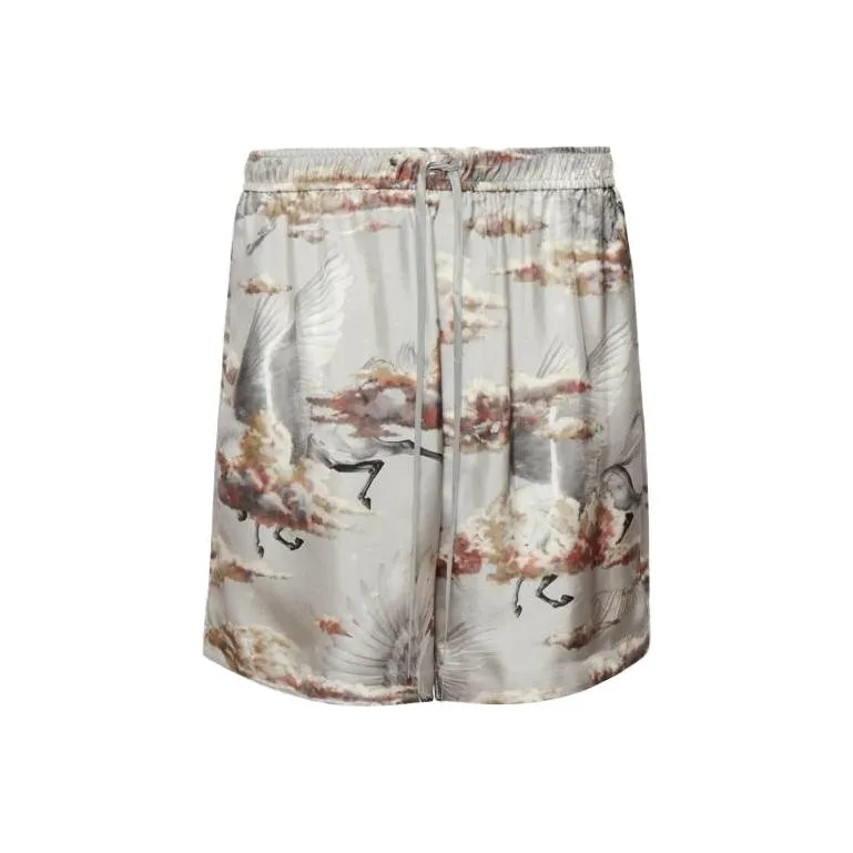 AMIRI Casual Shorts Men Gray-0