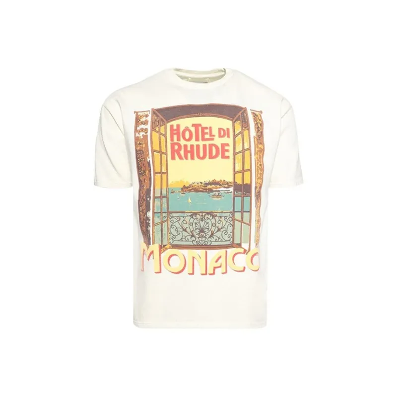 RHUDE Hotel Di Monaco Tee-0