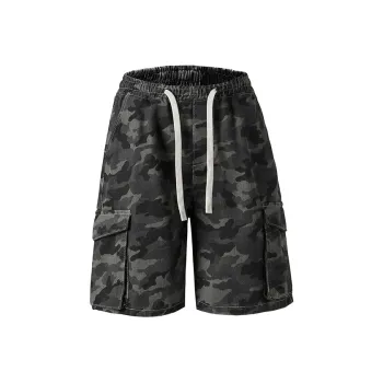 GROW DATE Cargo Shorts Unisex Camouflage