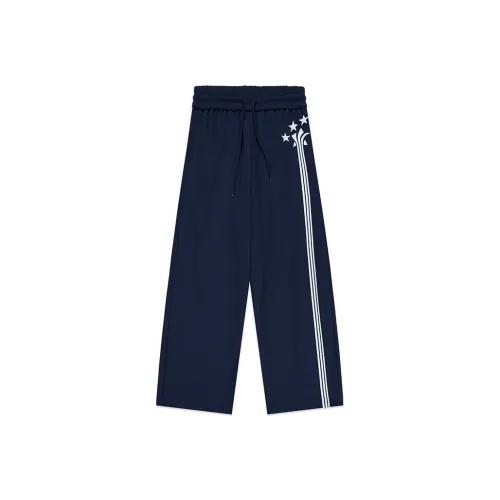 Crying Center Casual Pants Unisex Navy Blue