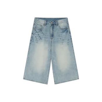 FORNINES Denim Shorts Unisex