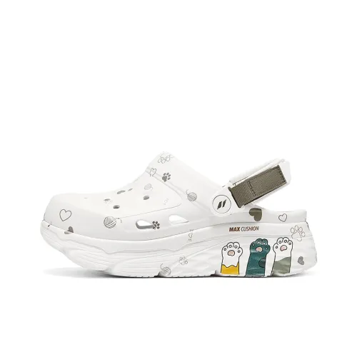 Skechers Max Cushioning Clogs Women's White