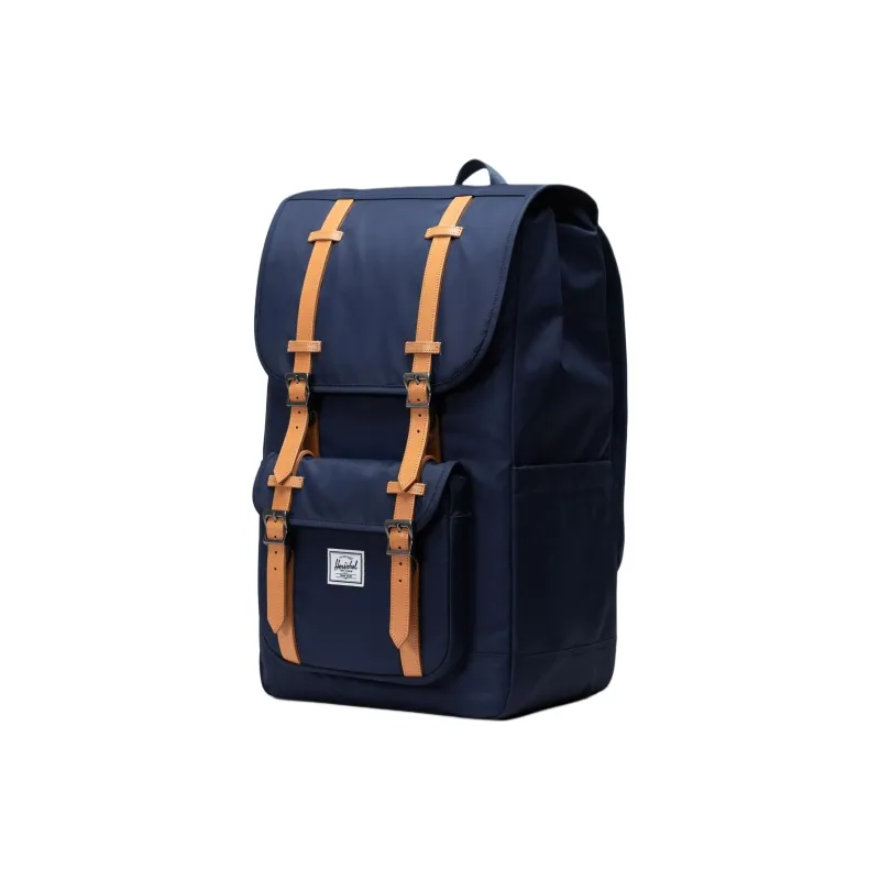 Herschel Little America Little America Series Recycled Polyester Backpack Unisex Marine Blue-1