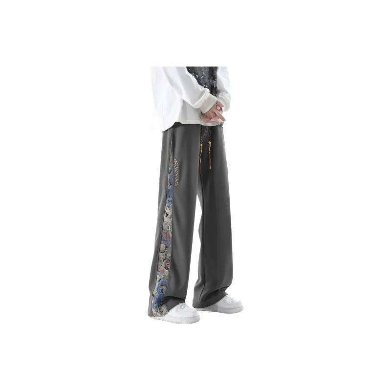 DJ.SPIRIT Casual Pants Unisex-14