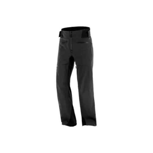 SALOMON Ski Pants Men Black