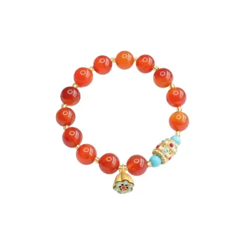 The Years Are Quiet Agate Bracelets Unisex