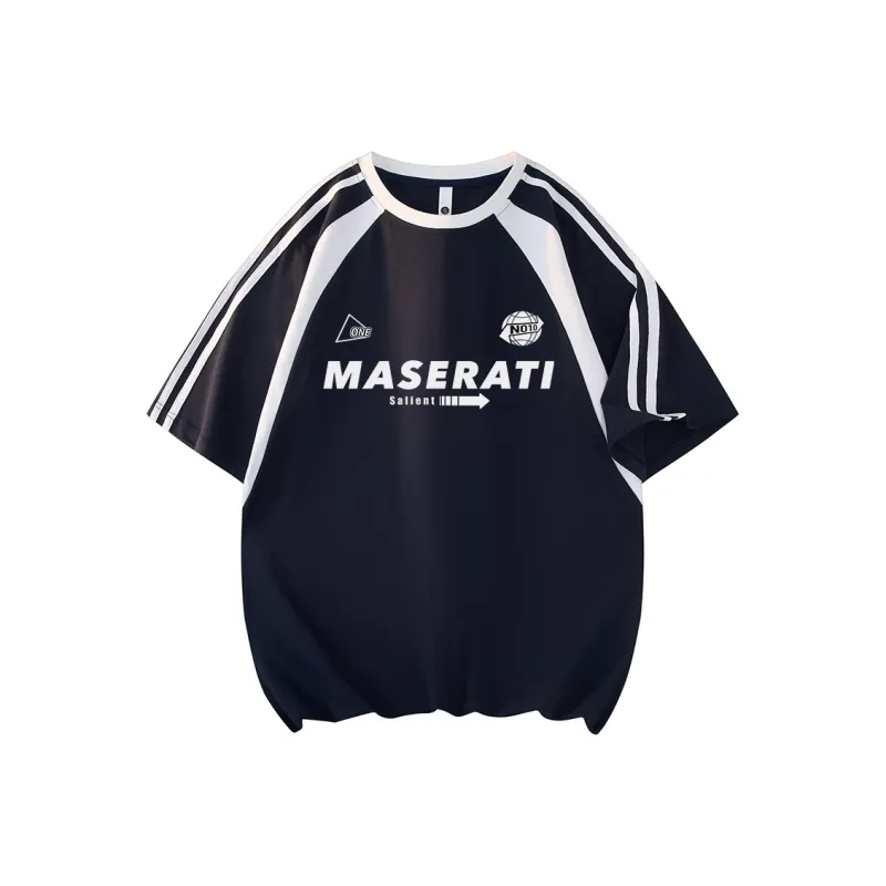 Maserati Raglan Sleeve T Shirt Unisex-12