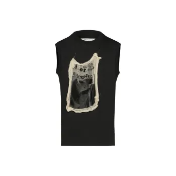 Maison Margiela FW23 Tank Tops Women's Black