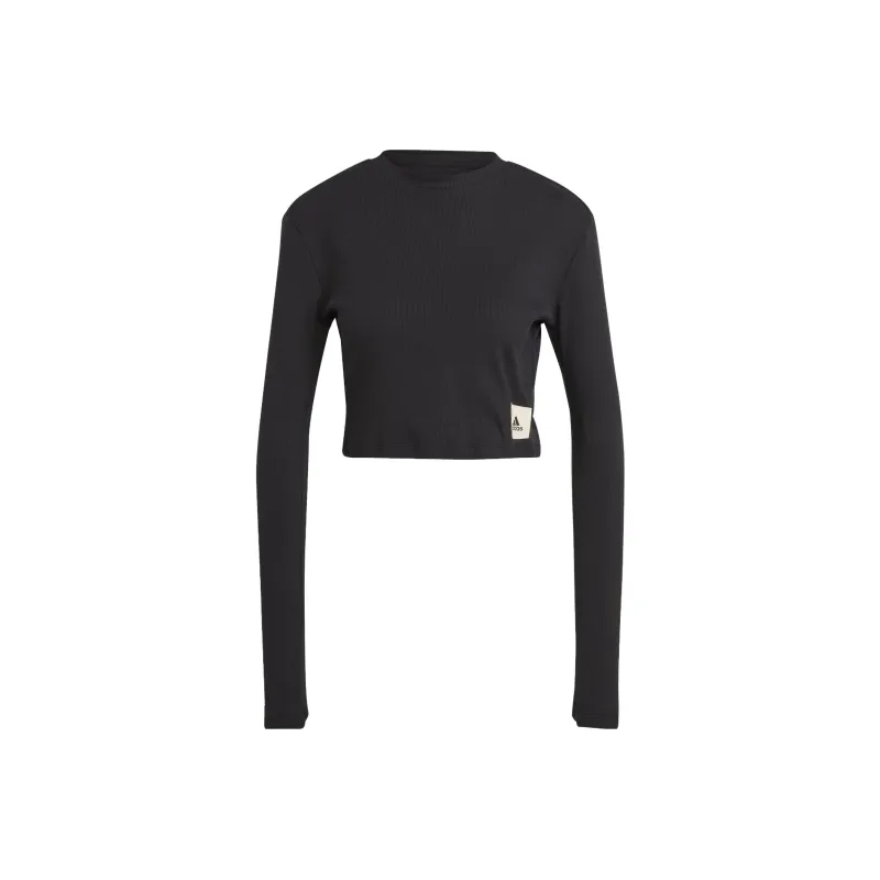 Adidas Lounge T Shirts Women's Black-0