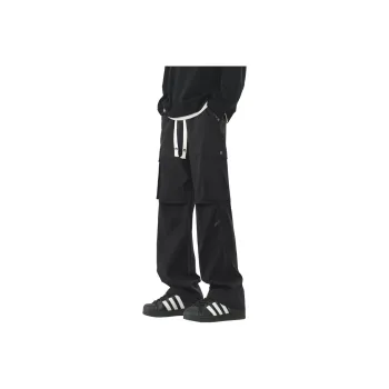 Supremo Cat Casual Pants Unisex Black