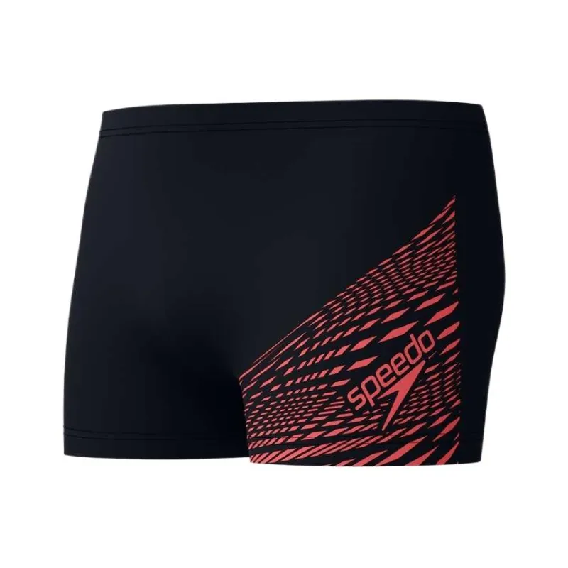 Speedo MedleyLogoAquashort Swimming Shorts Men's Black-3