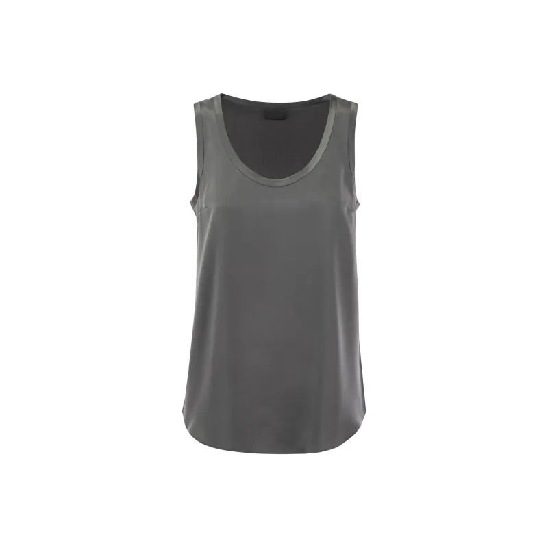 Brunello Cucinelli Scoop Neck Sleeveless Top-0