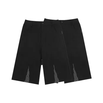 RUNNINWHEEL Casual Shorts Unisex Black
