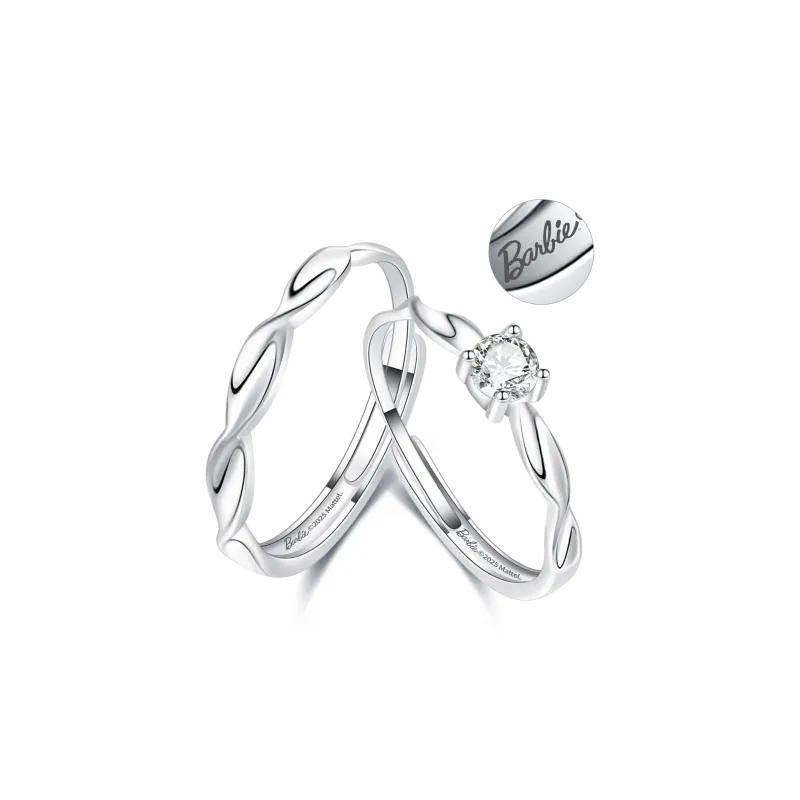 Barbie Sterling Silver Rings Unisex-0