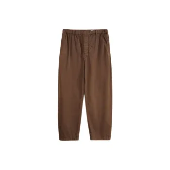 Lemaire Elasticated Waistband Cropped Leg Pants