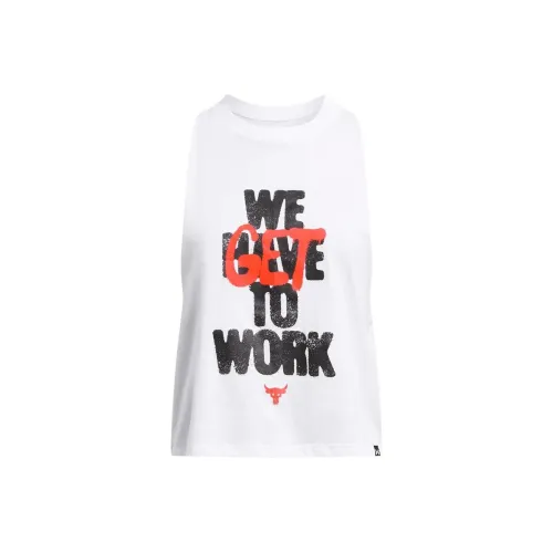 Under Armour Tank Tops Women's White