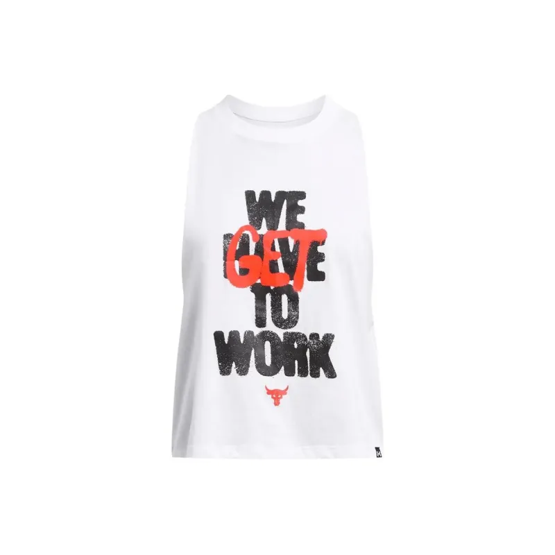 Under Armour Tank Tops Women's White-0