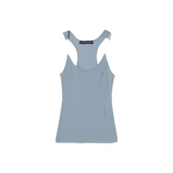 Y/Project Tank Tops Women's Gray Blue