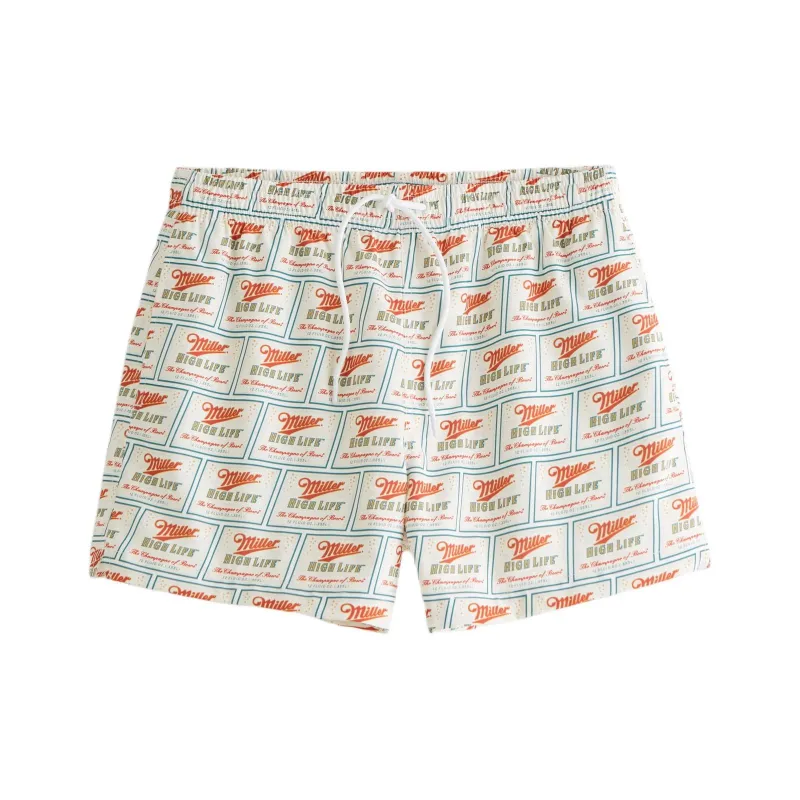 Abercrombie＆Fitch Swimming Shorts Men's Cream-0