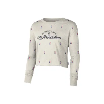 Nike X NBA Crop Tops Women's Gray
