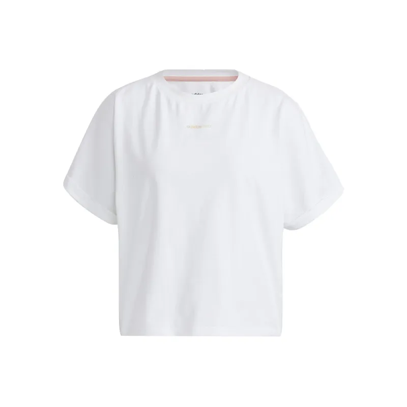 Adidas Neo Crop Tops Women's White-0