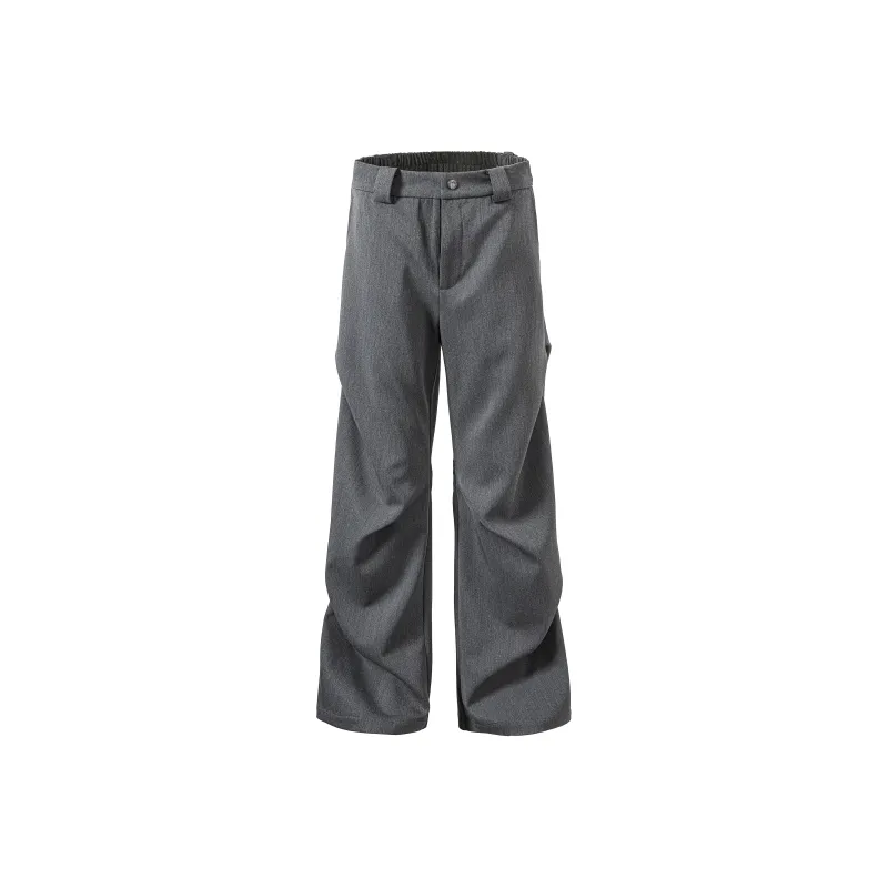 HOKLV Casual Pants Unisex White-6
