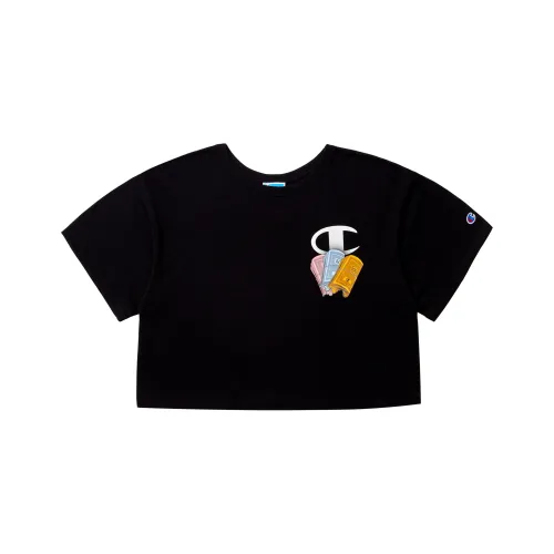 Hasbro X Champion X Hasbro Crop Tops Women's Black