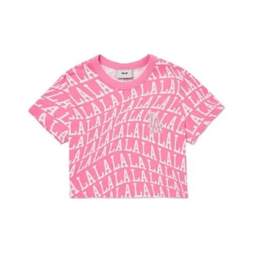 MLB Crop Tops Women's Pink