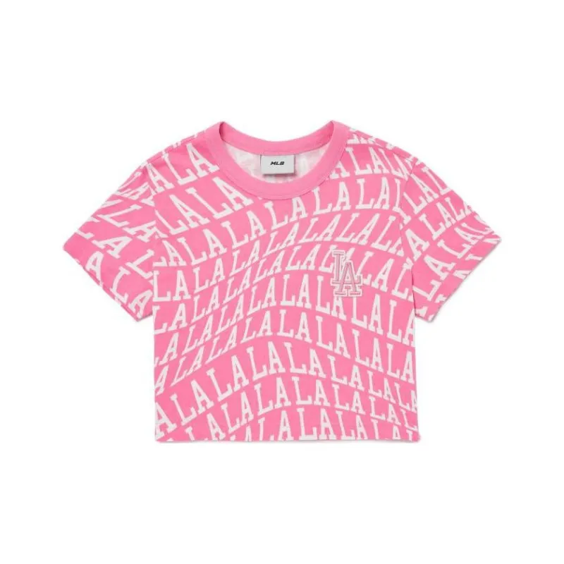 MLB Crop Tops Women's Pink-0
