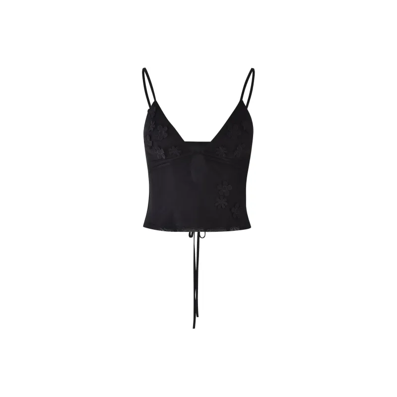 Tiger Mist KATINA CAMI Tank Tops Women's Black-0